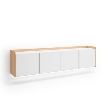 Mueble Tv, Televisión, Muebles De Salón, Almacenaje, 207x50x35 Cm, Para Tv Hasta 80