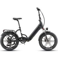 bicicleta electrica plegable maxtron ilex de 250 w 691 wh con sensor de par negro