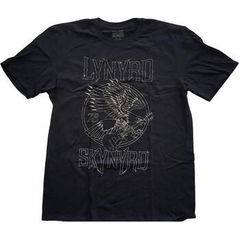 Lynyrd Skynyrd Tops y Camisetas 73 Eagle Guitar para mujer
