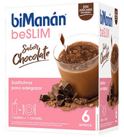 bimanan be slim batido chocolate 6 sobres