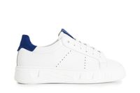 zapatillas deportivas de piel para hombre whiteblue 42