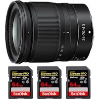 z 24-70mm f4 s  3 sandisk 64gb uhs-ii 300 mbs  pdf  pulgadas pulgadas20 tecnicas para mejorar sus fotos pulgadas