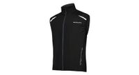 chaqueta cortavientos sin mangas endura hummvee negra