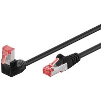 cable de red goobay 51543 1 m cat6 sftp negro