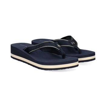 Tommy Hilfiger Chanclas Mujer - Azul Marino Talla 39