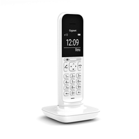 telefono fijo inalambrico gigaset cl390 blanco s30852-h2902-d202