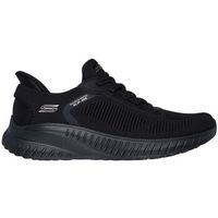 skechers zapatillas 117497 slip-ins bobs sport squad cha para mujer