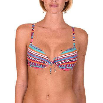 Lisca Bañador Capri traje de baño coral push-up para mujer