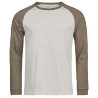 tee jays camiseta manga larga unlabeled para hombre