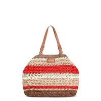 bolso de ganchillo multicolor