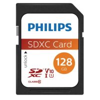tarjeta sd philips fm12sd55b00 128 gb clase 10 uhs-i 80 mbs u1 v10