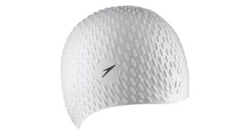 Speedo gorro burbujablanco