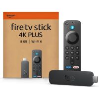 reproductor amazon fire tv stick 4k plus quad-core wi-fi 6 alexa 8gb
