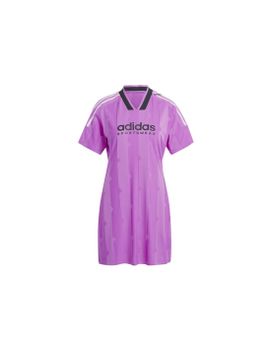 Vestido adidas Tiro Cut 3 Bandas Jacquard Mujer Morado