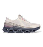 skechers para mujer 150510 zapatillas slip-ins glide-step altusbeige lila 39 plano cordones casual deportivo multideporte
