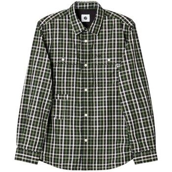 Pretty Green Camisa manga larga Pelton para hombre