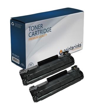 Compatible Twin Pack Canon 712 Black Toner Cartridges (2 Pack)