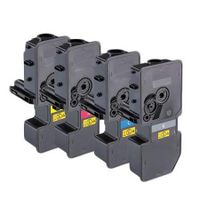 compatible multipack kyocera ecosys p5021cdn printer toner cartridges 4 pack -1t02r9cnl1
