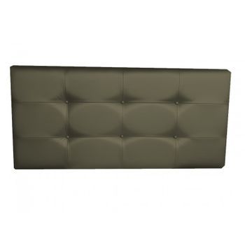Cabecero Cama Polipiel Moderno 165*70cm Texas Botones Gris