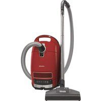 miele complete c3 cat  dog powerline cylinder vacuum cleaner - red red