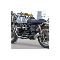 sistema de escape moto guzzi serie grossa mass cafe racer curve 2-1