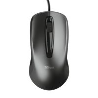 trust carve raton optico usb 1200 dpi negro