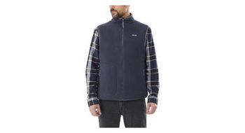 Chaqueta forro polar sin mangas hombre lafuma maury sherpa azul