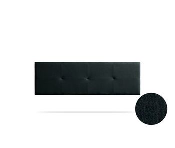 Cabecero tapizado altea acualine 90x50x5 cm - negro - moonia