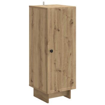 Aparador Roble Artisan 33 X 34,5 X 90 Cm Madera De Ingeniería Vidaxl