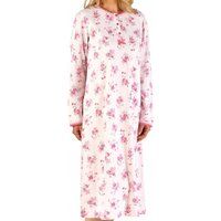 Elegant Long Sleeve Cotton Classic Nightdress