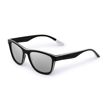 Gafas de sol Hawkers Black White Rubber - Chrome One S