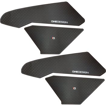 Rodilleras depósito Honda CBR 1000 RR '17- par negro