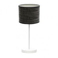sobremesa jerte madera negra 42x17x17 cm marca fabrilamp