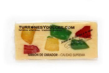 Turrón Fruta Artesano 300 grs.