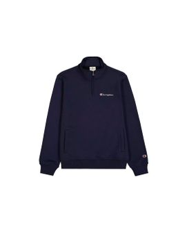 Sudadera Champion Half Zip Sweatshirt Hombre Azul