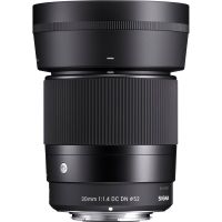 objetivo sigma 30mm f14 dc dn c fujifilm x 9 elementosestandarnegro