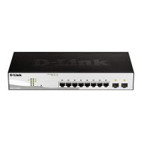 d-link dgs-1210-10 switch smart 8 puertos gigabit  2 puertos sfp