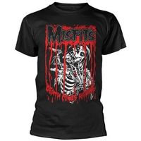 misfits camiseta death comes ripping para mujer