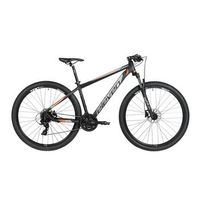 bicicleta eleven vortex 10 275 ds negrorojo mate l