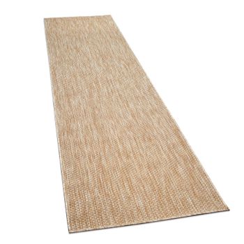 Alfombras de interior y exterior Venezia natural 80x250 cm