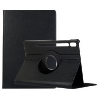 cool funda polipiel negra para samsung galaxy tab s9  tab s9 fe  s10 fe  s10 lite