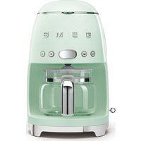 50s retro dcf02pguk filter coffee machine - pastel green green