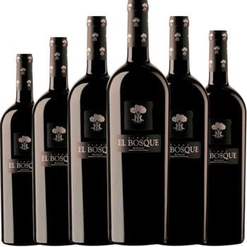 El Bosque, Vino Tinto De Crianza Con Gran Expresión De Tempranill 75 Cl 14,5 % Pack 6 Botellas