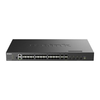Switch D-Link DXS-3410-32SY 28 SFP+ 4 SFP28 L3 760Gbps Apilable Gestión Avanzada
