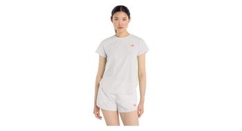 Maillot mujer new balance race day ultra light gris rojo manga corta