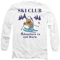 sesame street camiseta manga larga ski club adventure para hombre