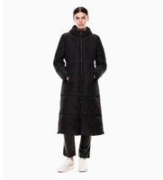 ea7 para mujer 7w000454af16074 abrigo largo winter negro xs casual poliester