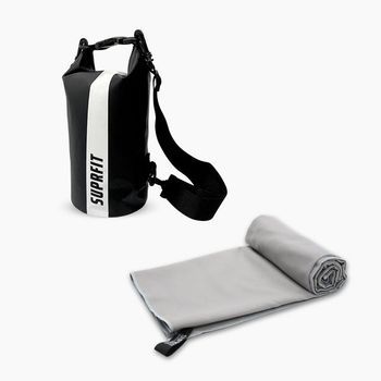 Dry Set, Incl. Toalla De Microfibra Y Drybag 10 Litros Suprfit