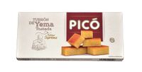 caja de 12 unidades de turron de yema tostada pico 200 grs