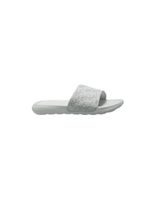 chanclas nike victori one slide print mujer gris